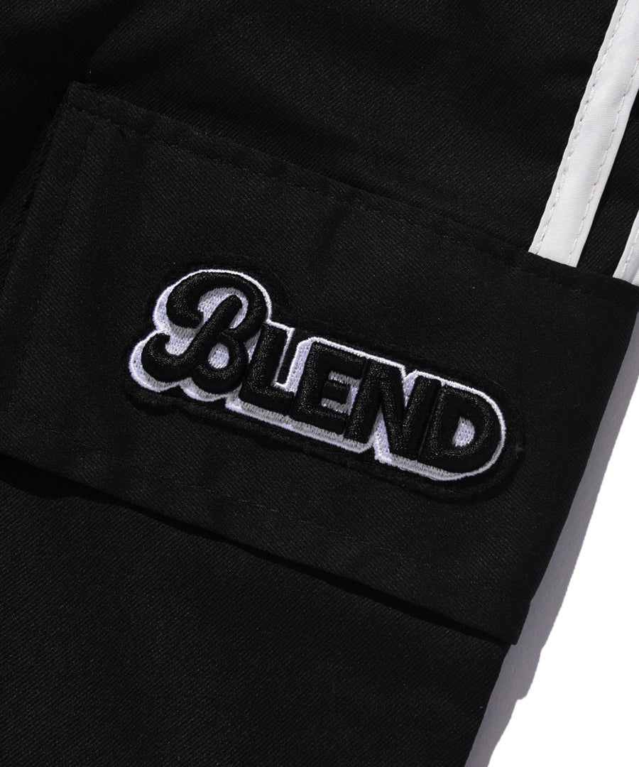 NYLON LINE CARGO SWEAT【BLD-015】