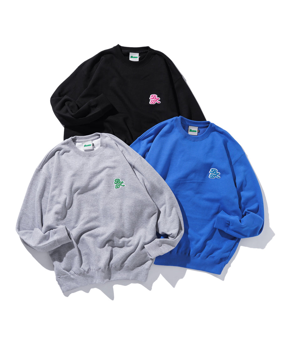 "SCRIPT LOGO" CREW NECK【BLD-005】