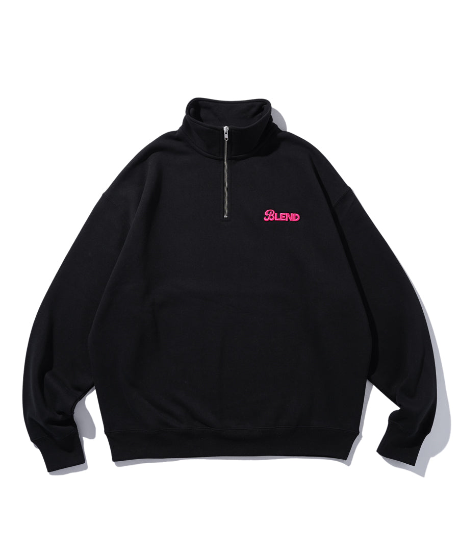 "BLEND" LOGO HALF ZIP【BLD-001】